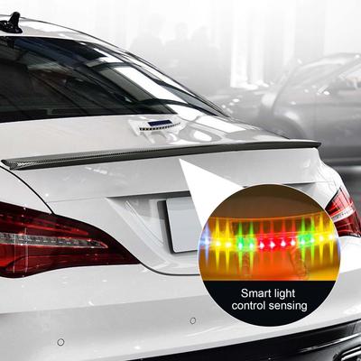 Tail Light For Vehicles All-Weather Safe Driving Solar Powered Tail Light For Car For Sedan Truck RV Night Riding Commuting