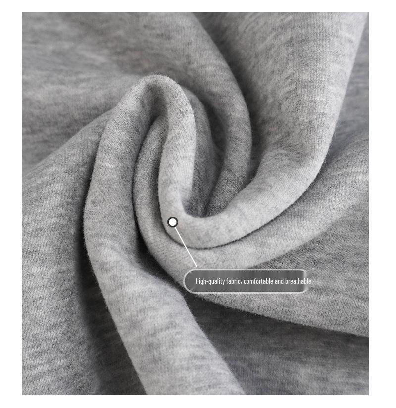 Dámská trendy mikina s přepadlými rameny - 2025 Huamian s kulatým výstřihem, 320g volný střih pulovr módní svrchní oděv