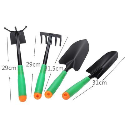 Ensemble d'outils de jardinage polyvalents: Pelle à fleurs, pelle à plantation, râteau pour légumes et fleurs
