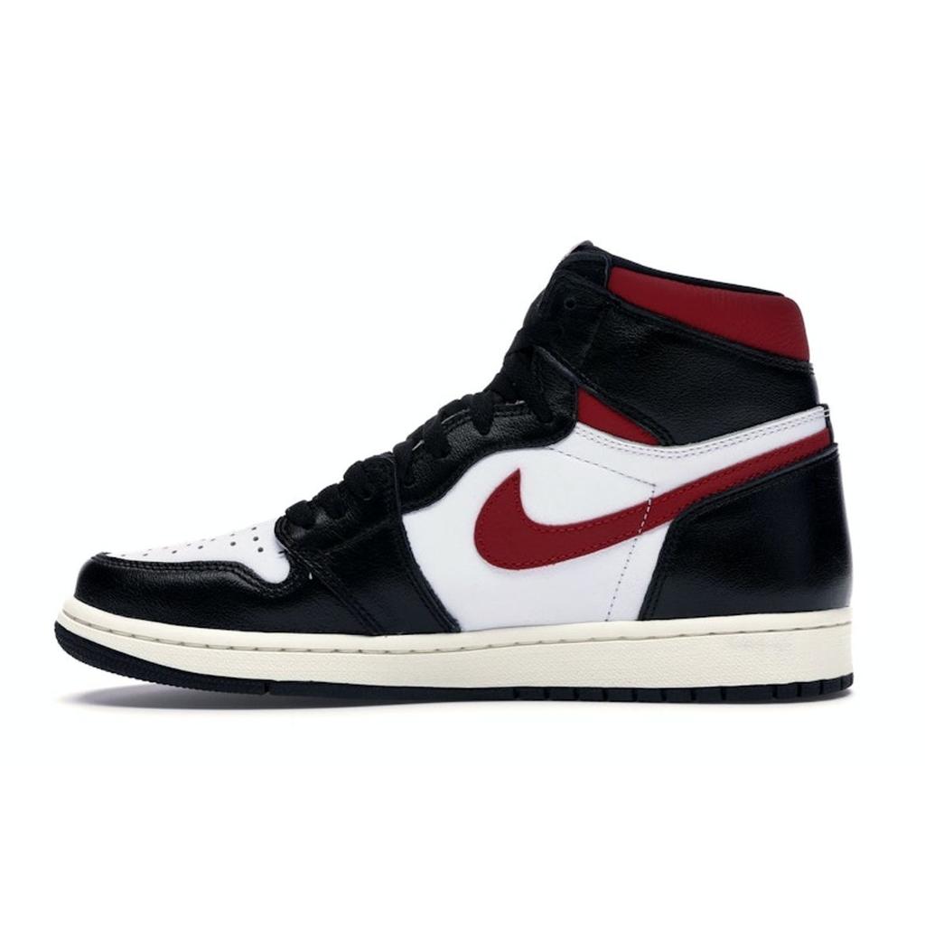 Air Jordan 1 Retro High OG Gym Red Unisex Sneakers Black White-Sail-Gym-Red 555088-061