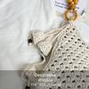 Hand Crocheted Hollow Underarm Bag Women's Shoulder Bag
