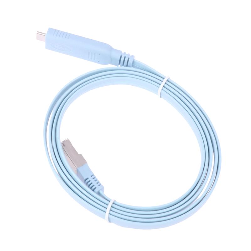 1.5M Usb C To Rj45 Console Cable Rs232 Serial Adapter For Router Rj 45 Data Cable Converter Type-C Switch Control Cables