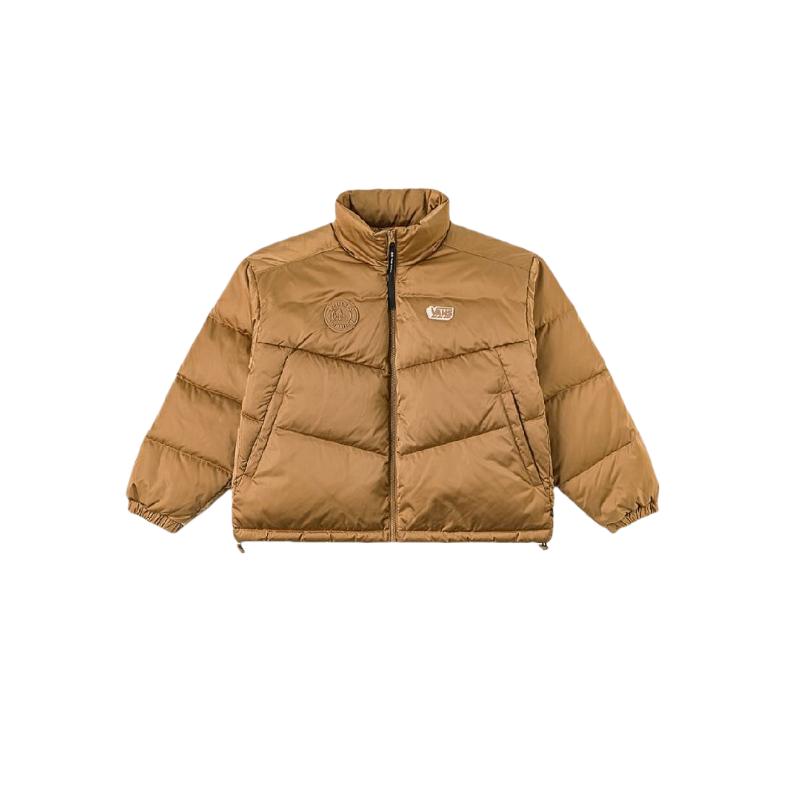 

Vans X Space Molly Collaboration Solid Color Stand Collar Zipper Long Sleeve Jacket Unisex jackets Orange VN000SPJGWT1 S