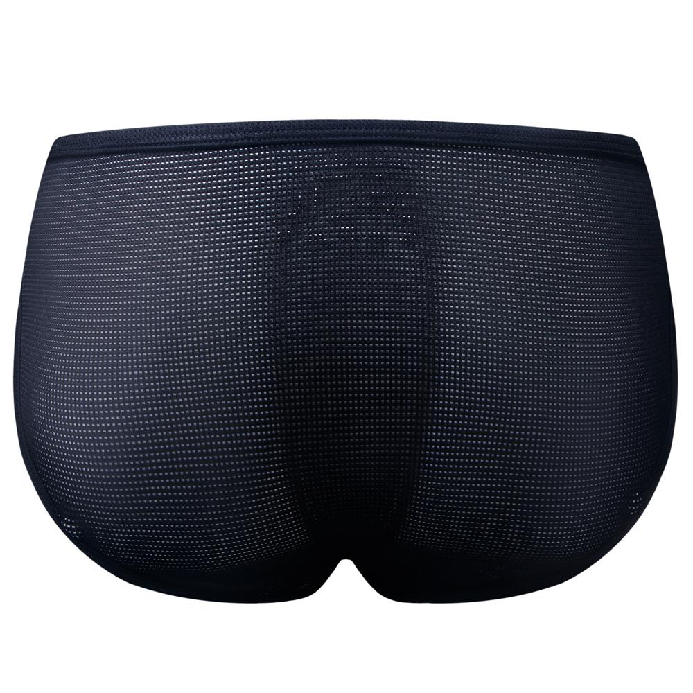Briefs JOCKMAIL Breathable Nylon Mesh Low-rise Slit Sports Men's Underwear Everyday Casual Shorts Underpants