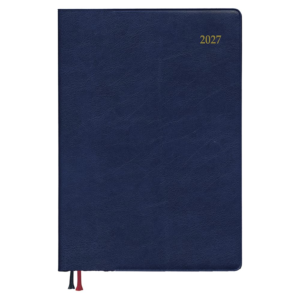 Daigo Planner 2027 September Start Appointment B6 Vertical Navy E2319 Monday Start Time Management Business Planner Weekly