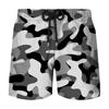 Fashion Men's Camouflage 3D Printing Short Pants Casual Swim Trunks Summer Short Beachwear Male Beach Shorts Surfboard Quick Dry