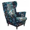 Coprisedia Poltrona Orecchie Fiori Foglie Fantasie Elastico [22Ew6]