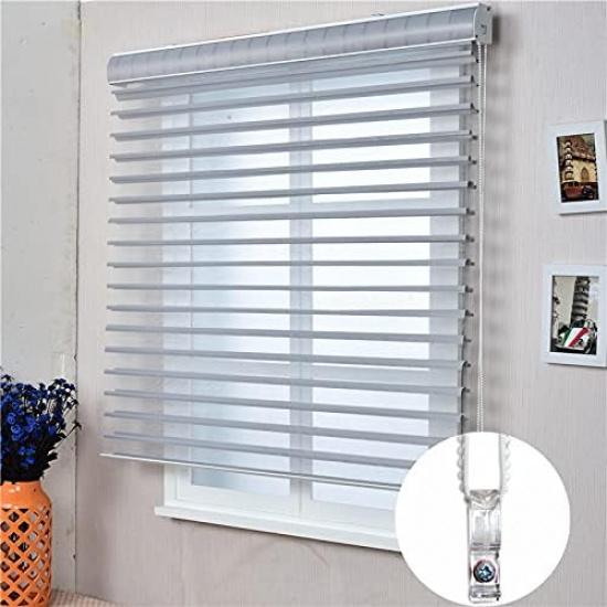 8pcs Roller Shade Clear Saftey Chain Retainer and Cord Guide Fixation Hook P Clip for Roller Blinds Cord Loop and Bead Chain Tension Device