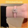 Geometric Highend Gemstone Leather Bracelet Versatile Jewelry For All Occasions