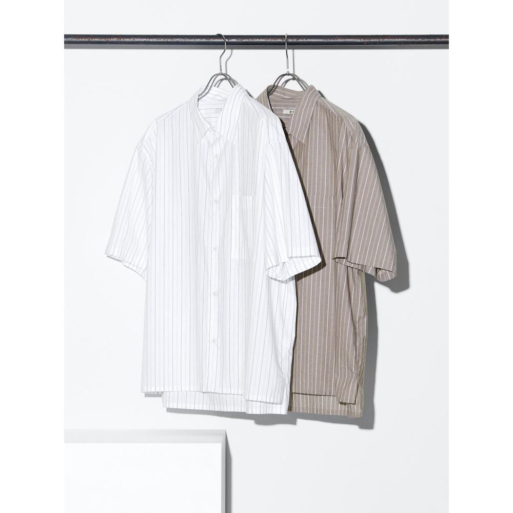 Uniqlo Japan Broad Oversized Shirt Stripe