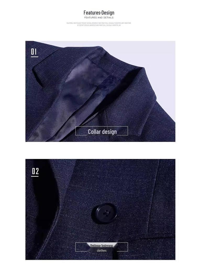 Korean Style Women's Professional Suit - High Quality, Limited Stock, Free Shipping, No Returns