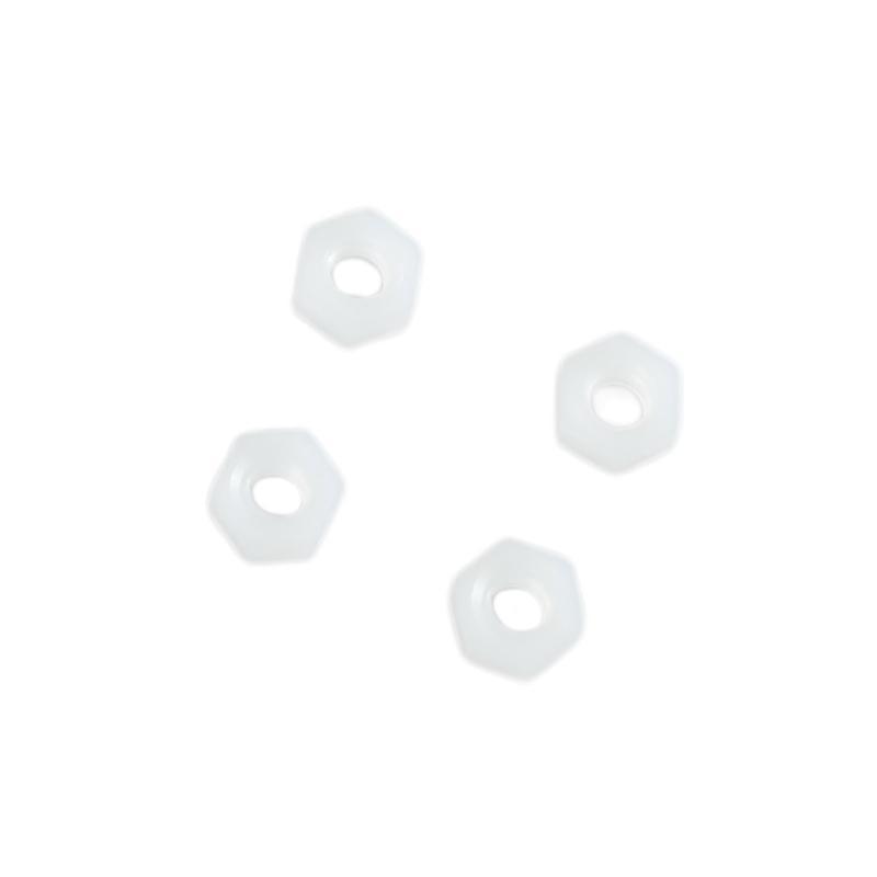 160Pcs Metric 8 Sizes Assortment Stand-off Nylon Screws Bolt & White