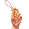 Heart Shaped Keychain With Czech Rhinestones For Gift And Decoration