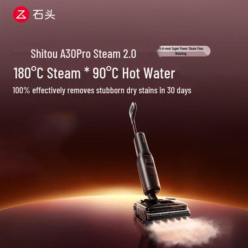 Roborock A30 Pro Steam 2.0 Cordless Wet Dry Vacuum CN plug (adapter included)