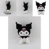 Cute Cartoon Kawaii Kuromi Plush Toy In 25cm Soft And Stuffed Design