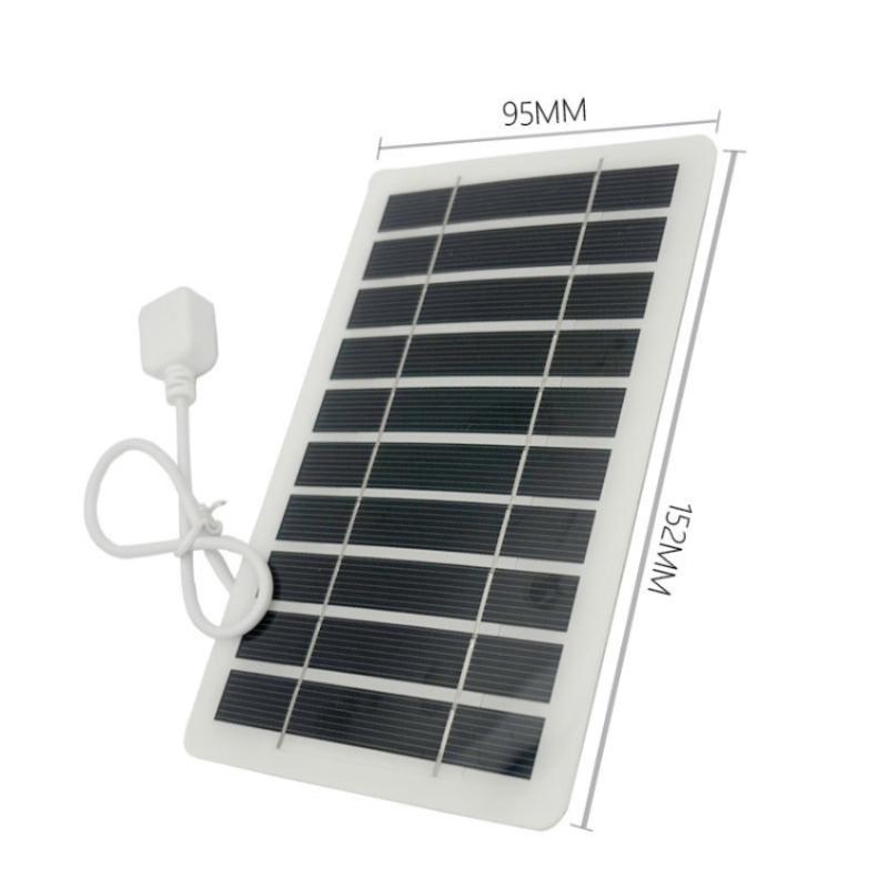 

5 В солнечная панель 2 Вт USB зарядка портативный гибкий комплект легкая мини система для телефонов автомобилей кемпинга походов внешние аккумуляторы IP65 2PCS
