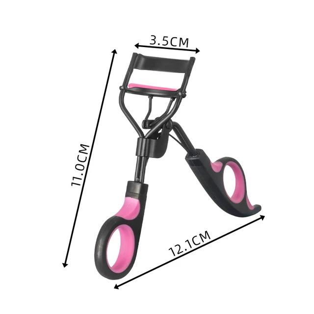 

Двоколірна ручка для завивки вій кліп штучних вій помічник брів тример сталева голка портативний