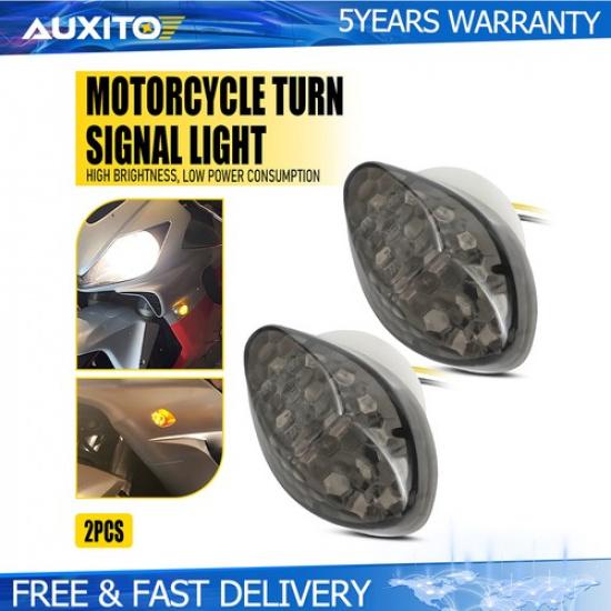 LED Turn Signal Lights For Honda Gold Wing 2018-2024 Universal Amber Blinker