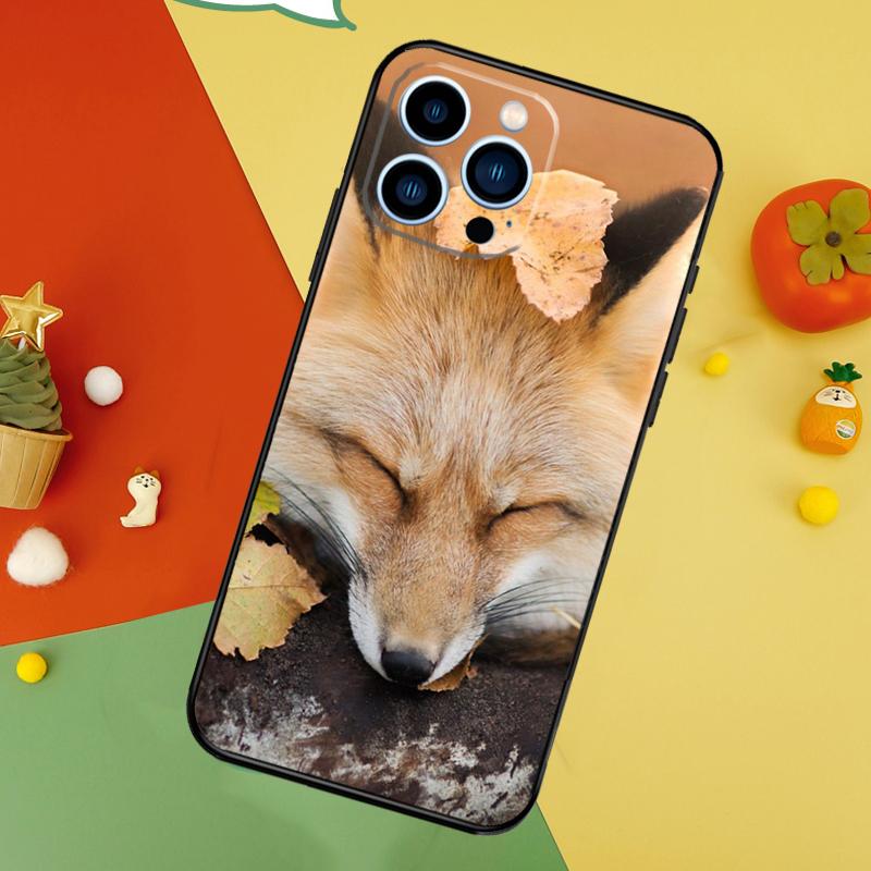 Cute Fox In Autumn Phone Case For iPhone 17 Pro Max16 15 14 13 11 12 Pro Max Plus 12 13 Mini 16e 17 Air Cover