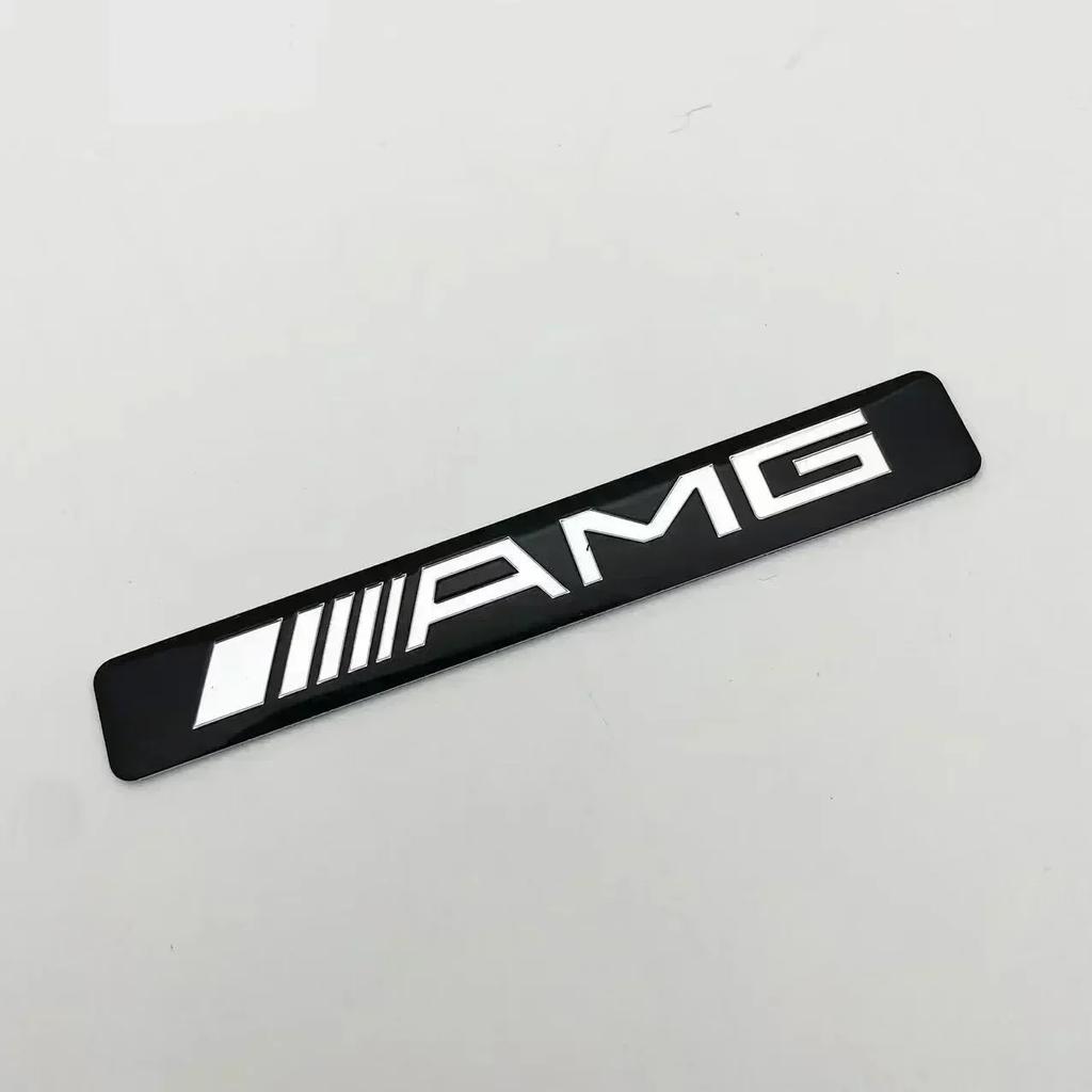 Aluminum Car Badge Rear Letter Emblem Trunk Accessories For Mercedes Benz AMG Brabus Maybach C E S GLE CLC Class W204 W203 W205