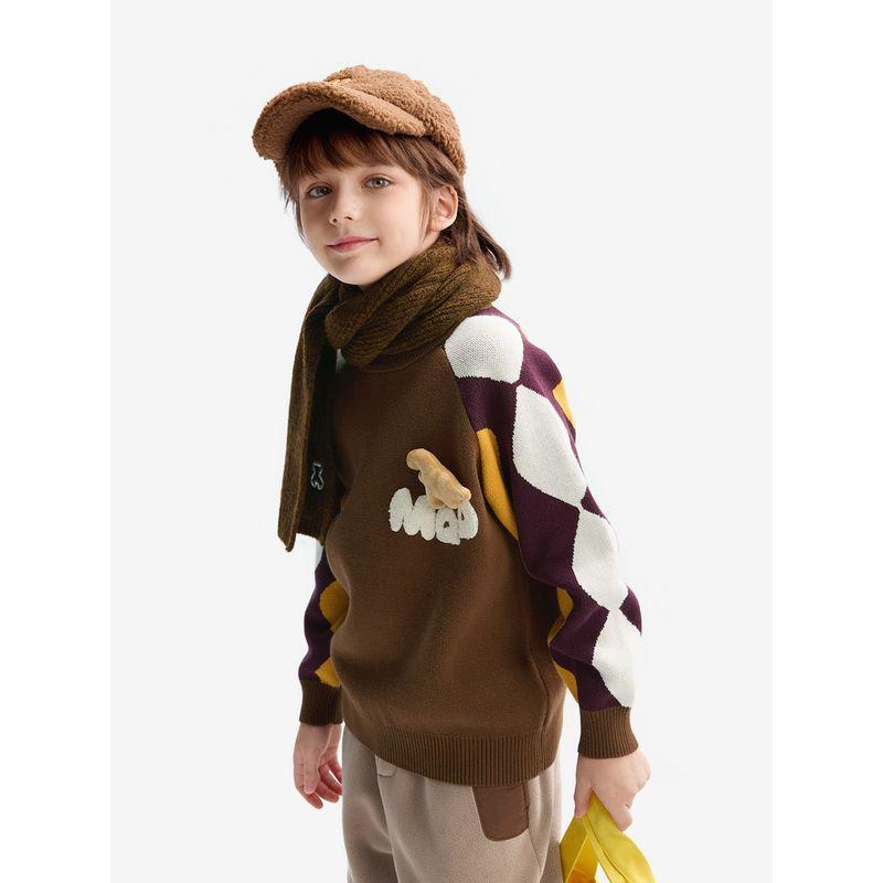 [Designer Series] Mqd Children's Clothing Boys' Sweater 2025 New Winter Knitwear for Kids
