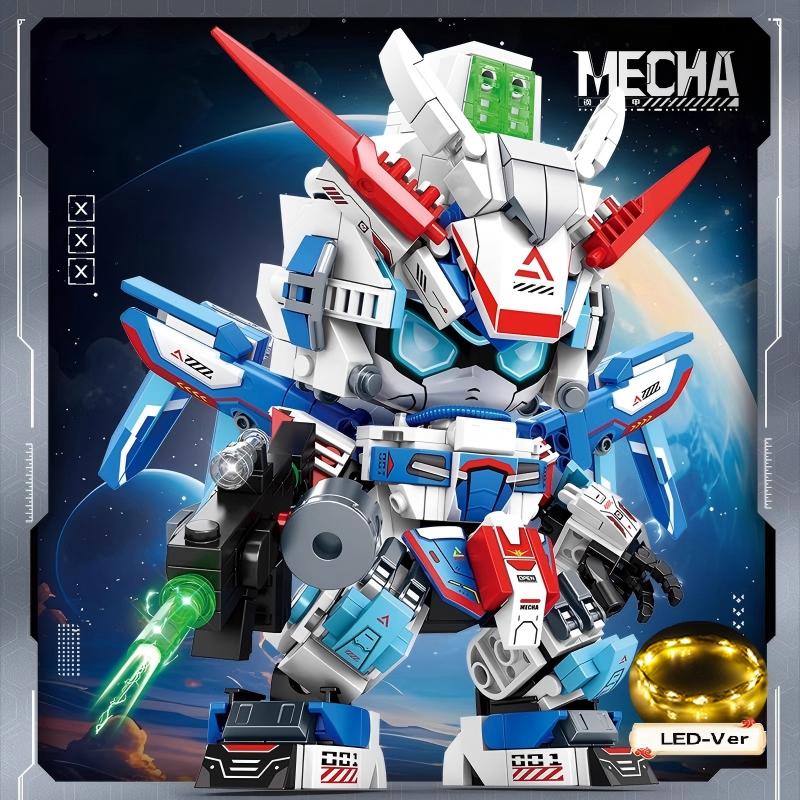 2025 STEM Building Blocks Kit, DIY Mecha Robot Model Educational Construction Toys for Kids Ages 8-12, Creative Birthday Gift