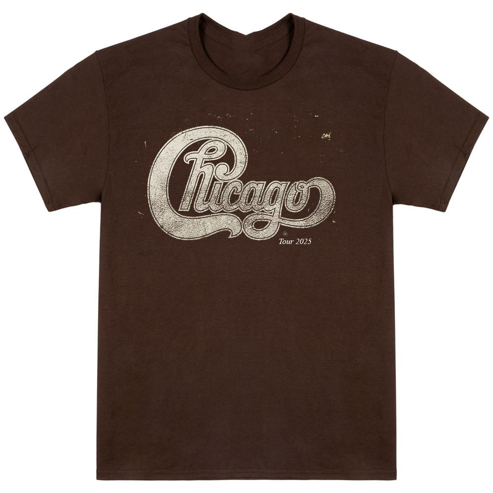 

NEW Chicago Band Tour 2025 Gift For Fan S to 5XL Dark Choco Color T-shirt GC3361 Unisex T-Shirt Graphic Tee XXL