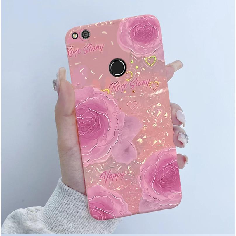 For Huawei P8 Lite 2017 GR3 2017 Case Honor 8 Lite Soft TPU Silicone Cover Cute Cartoon Panda Phone Case PRA-LX1 LX3 Coque Funda