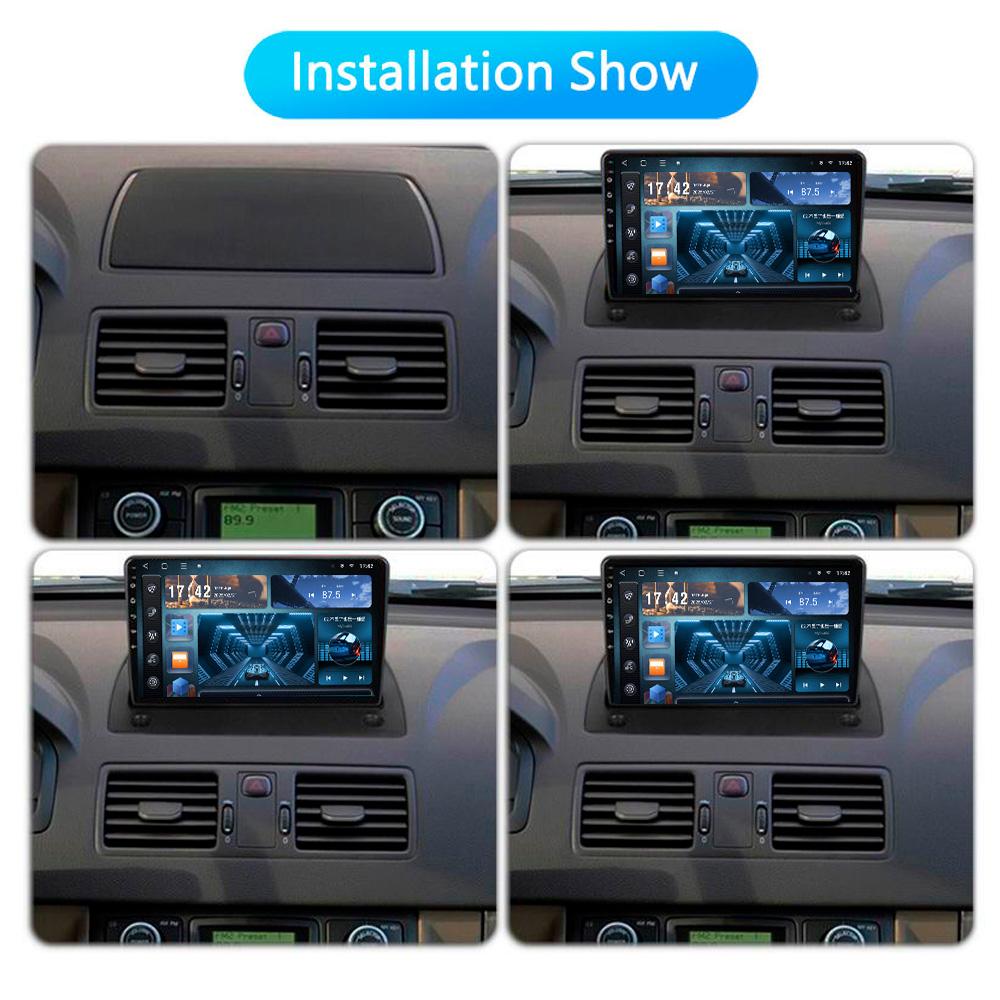X-REAKO Car Video Player for VOLVO XC90 2003-2014 GPS Navigation Built-in Dsp Carplay Autoradio Android Head Unit