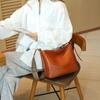 Bag Women's Crossbody Bag Genuine Leather Women's Bag Bucket Bag Premium Touch Plant-tanned Leather Vintage Commuter Bag