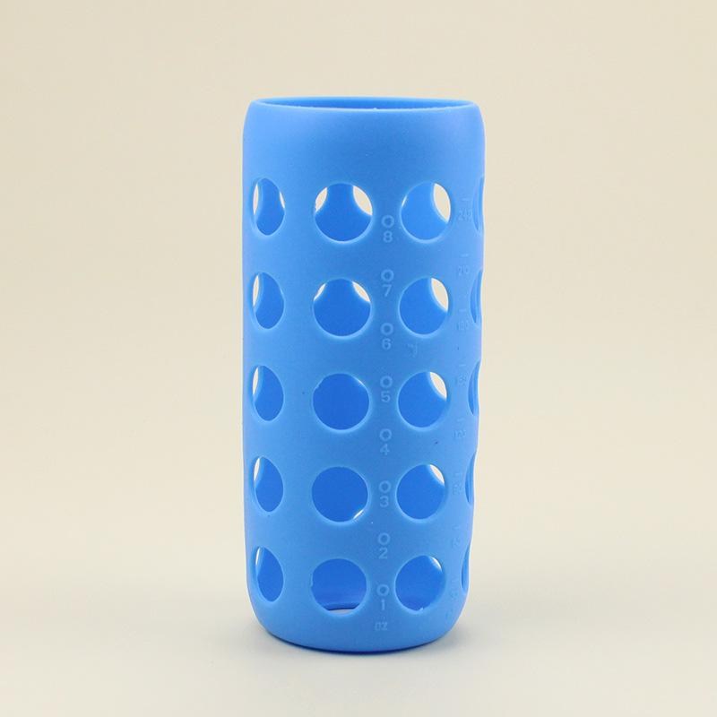 Silicone Sleeve For Glass Baby Bottle Protective Silicone Bottle Cover For Milk Bottle 5.5-6Cm Dia Water Bottle Silicone Sleeve