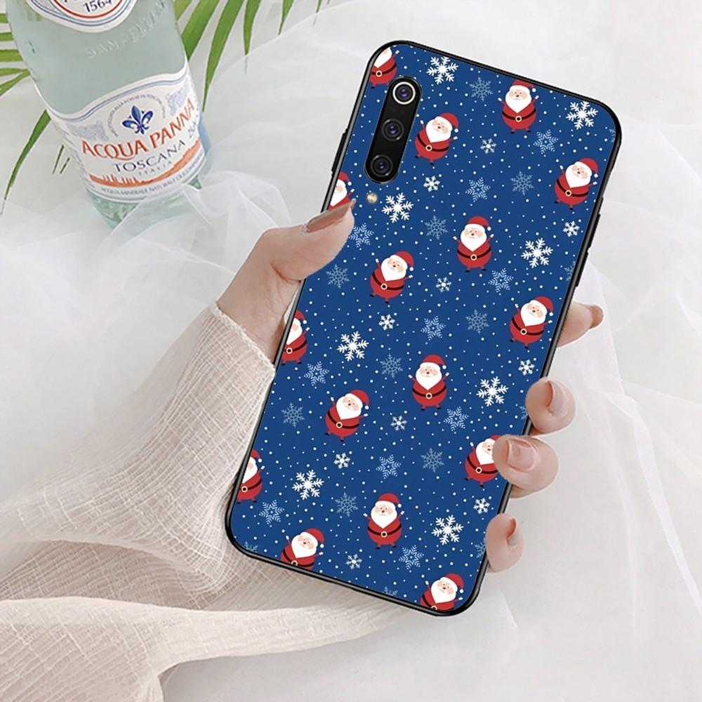 Happy Christmas Phone Case For Samsung S 20 21 22 23 plus Ultra for Redmi Note 8 9 10 11 for Huawei Y 5 6 9