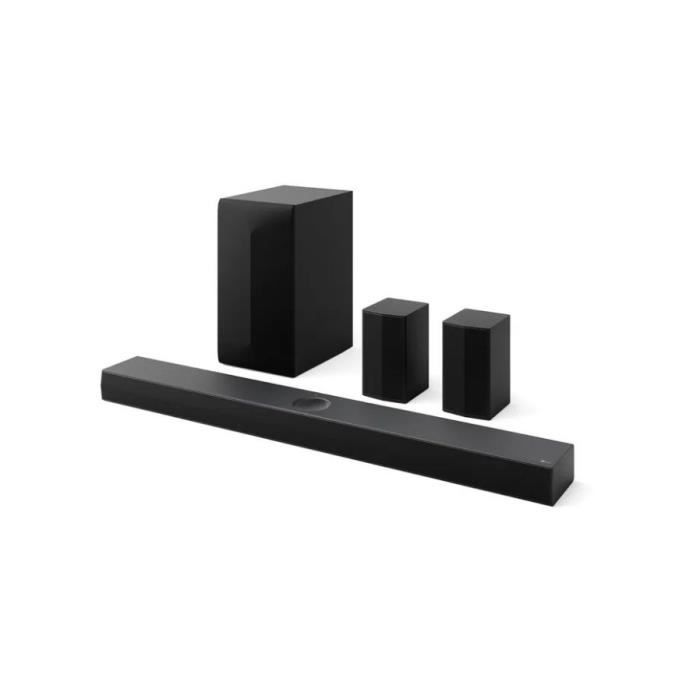 Soundbar - LG - S70TR - 5.1.1 - Kanały Dolby Atmos z głośnikami tylnymi - 500 W - Bezprzewodowy subwoofer