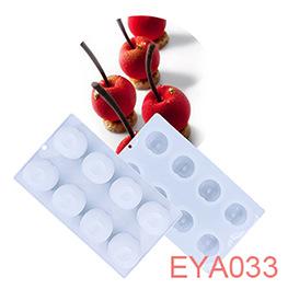 Fruit Shaped Silicone Mold Apple Pumpkin Candle Mold 3D Mousse Cake Mold Cake Decorating Candy Tool Kitchen Baking Supp