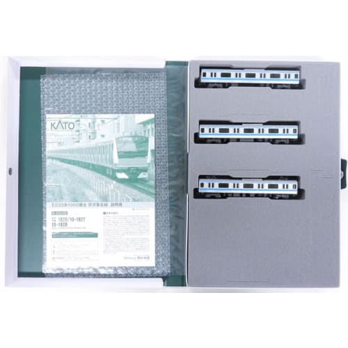 

KATO N Gauge E233 Series 1000 Keihin-Tohoku Line Add-On Set A (3 Cars) 10-1827 Model Train