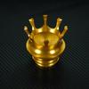 Mactions Crown Style Vented Fuel Tank Cap Gas Cap For Harley Sportster XL 883 1200 Touring Road King Dyna Softail Custom