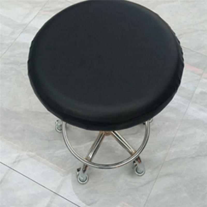 Good-2PCS Round Bar Stool Cushion Waterproof Bar Stool Covers