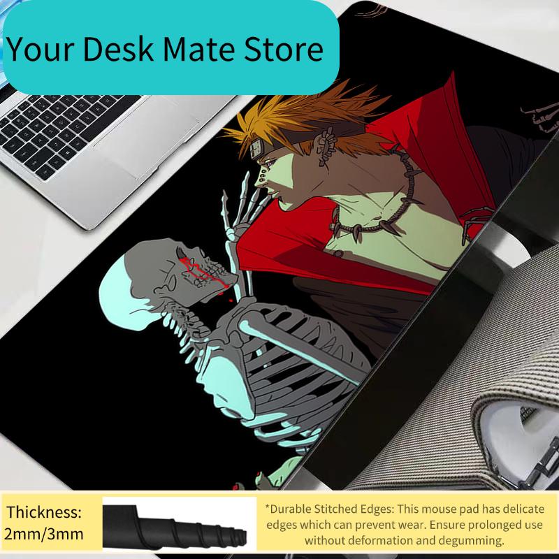 Mouse Pad Gamers Large Computer Extended Game Mousepad Naruto Desk Mat Keyboard Rubber Anime Durable Durable Carpet