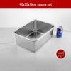 Stainless Steel Square Basin