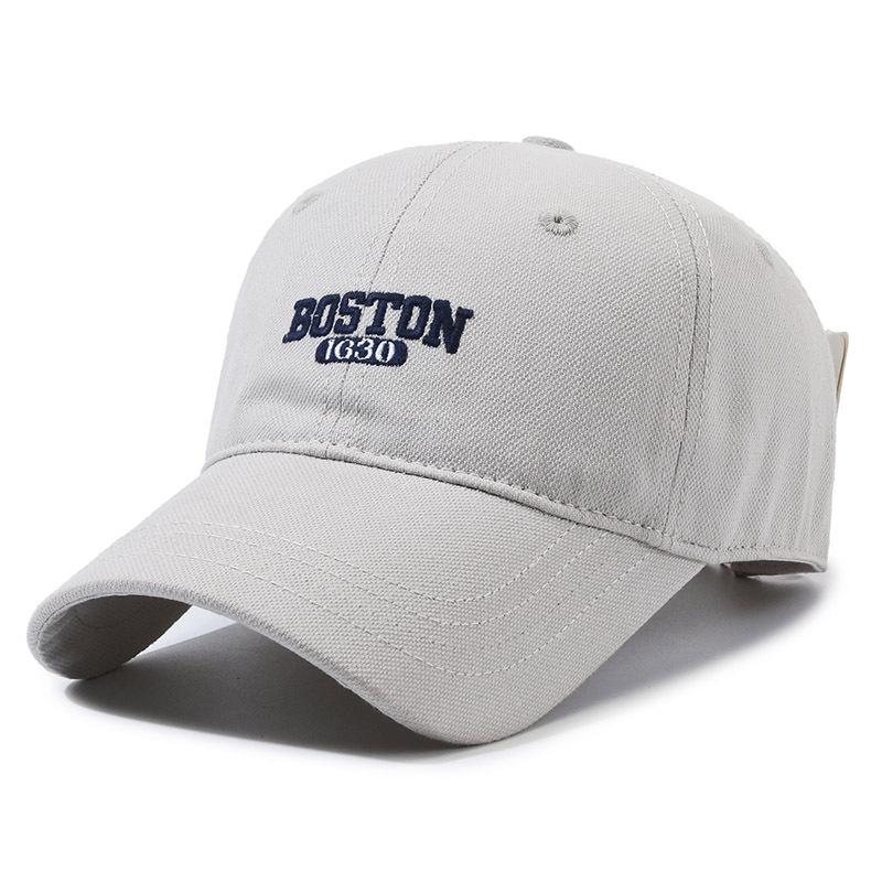 New Baseball Cap Embroidered Letters Fashion Versatile Cap Men's and Women's Peaked Cap Sunshade Sunscreen Baseball Cap
