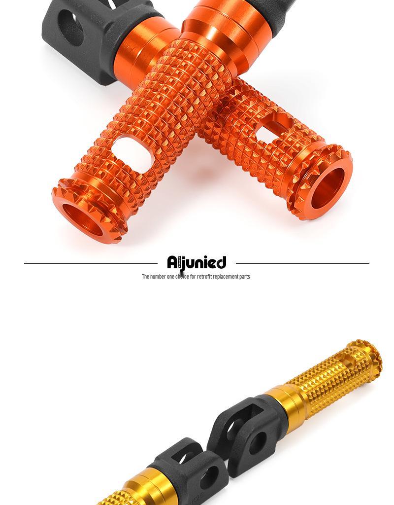 Kawasaki Z900 ER6N Rutschfeste Aluminium Vordere Fußrasten Motorrad Modifikationszubehör