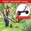 Universal Grass Trimmer Support Wheels Adjustable Handle Bracket Clamp  Cutter Power Tool