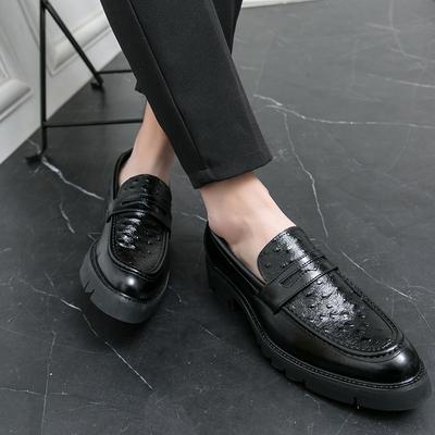 Zapatos de Cuero de Moda Zapatos Casuales de Negocios para Hombre Vestir Tenis De Hombre Mocasines Mokasin Tenis Caballero Zapatillas de Diseño