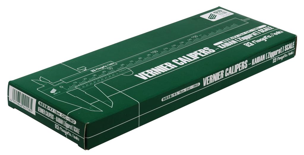 Niigata Seiki SK Silver M-Type Standard Caliper, Quick Step Scale, 150mm, GVC-15KD