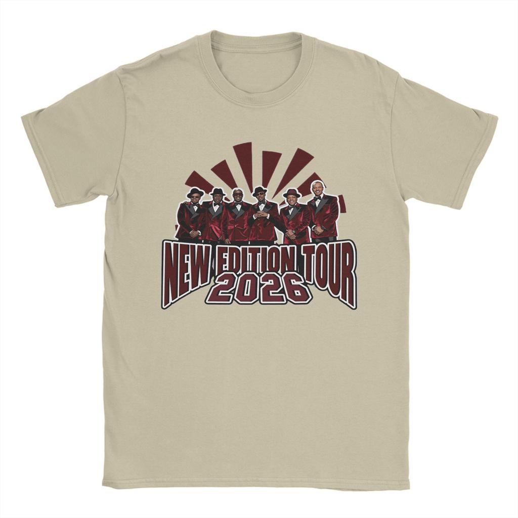 Unisexs New EEditions Way Tour 2026 T Shirt 100 Cotton Tops Humor Short Sleeve Round Collar Tees Birthday Present TShirts
