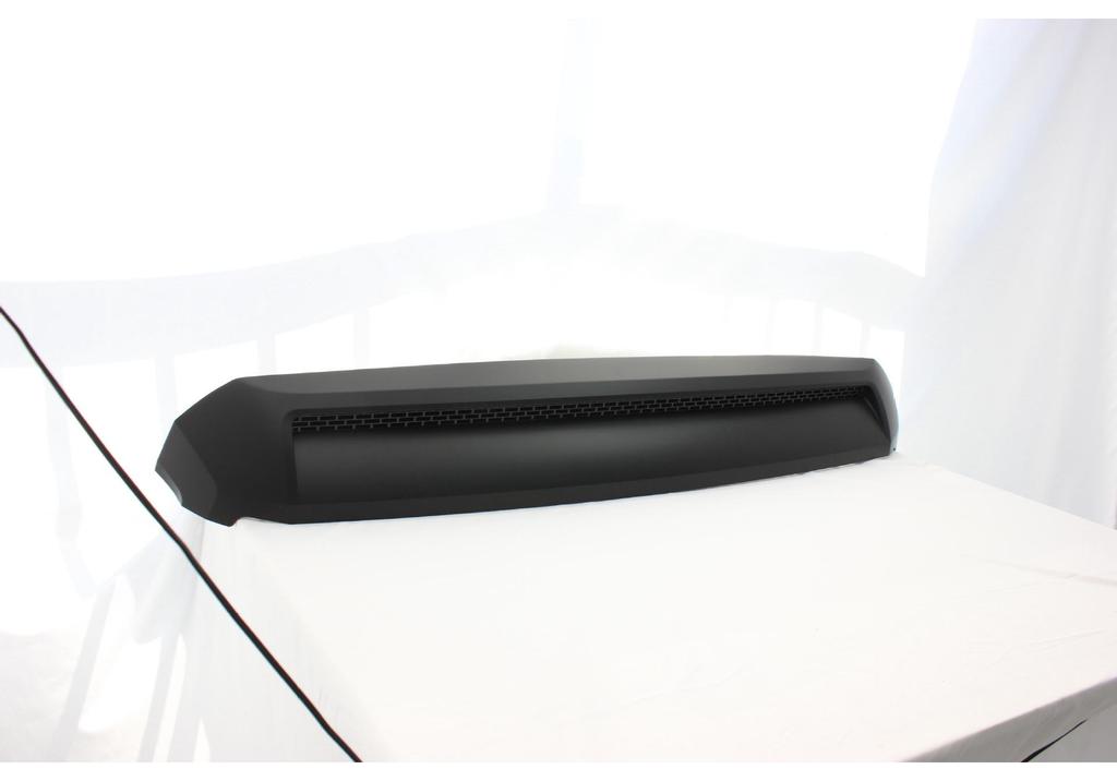 Matte Black Hood Trim for 2014-2021 Toyota Tundra (Part 76180-0C010)