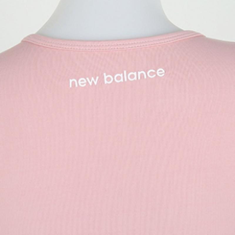 New Balance Nacity Vqb Women S Shirring SleeveleSS Light Pink