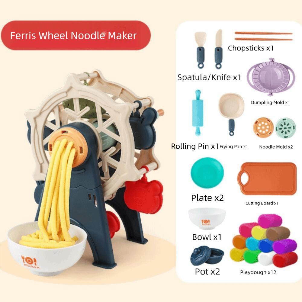 Table Snack Kids Pretend Cooking Toy with Storage Case Afternoon Tea Toy Set  Pretend Play