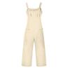 Women's Fashion Cotton And Linen Strappy Jumpsuit/Overalls