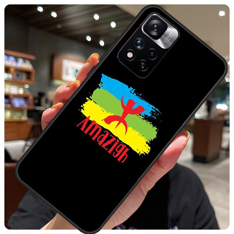 Amazigh Symbol Berber Academy For Redmi Note 11 Pro Case For Redmi Note 12 8 9 10 Pro 8T 9S 10S 11S 12S 12C 9C 10C Coque
